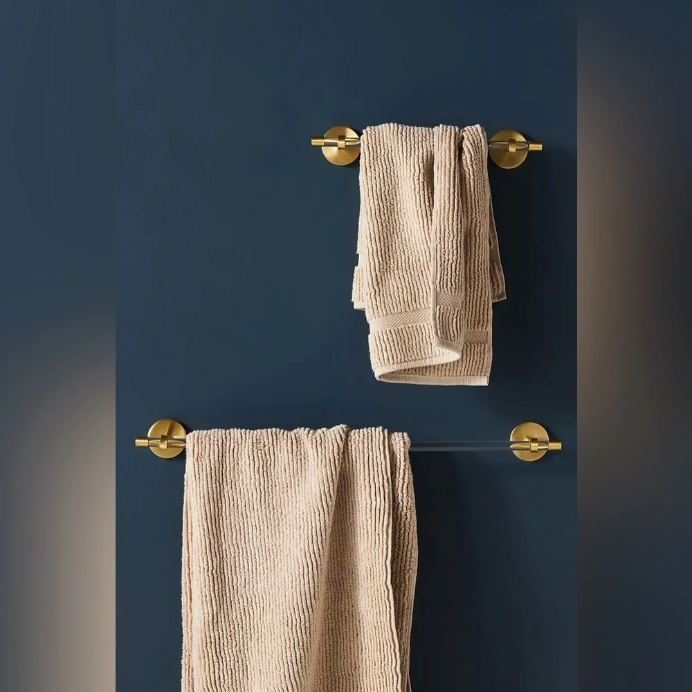 Anthropologie or Mikayla Lucite Towel Bar Size 18” NIB